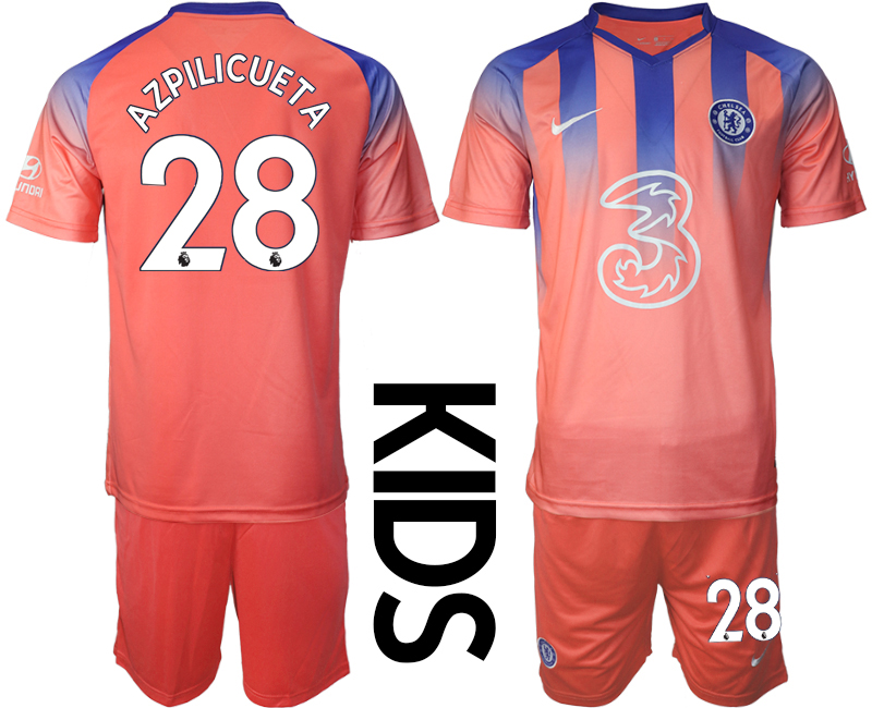 2021 Chelsea FC away Youth 28 soccer jerseys